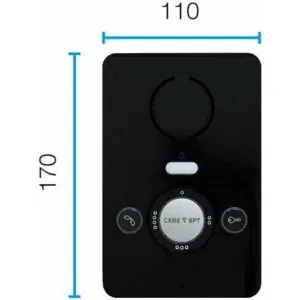 Абонентское устройство hands-free аудио IP PERLA черный PEC IP BK 840CC-0020 (КАМЕ) Абонентское устройство hands-free аудио IP PERLA черный PEC IP BK 840CC-0020 (КАМЕ)