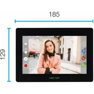 Абонентское устройство hands-free с сенсорным 7’’ дисплеем, Wi-Fi модулем, локальным питанием, мобильное приложение до 4 пользователей, редактор интерфейса, цвет белый лёд CAME 840CH-0030 (КАМЕ) Абонентское устройство hands-free с сенсорным 7’’ дисплеем, Wi-Fi модулем, локальным питанием, мобильное приложение до 4 пользователей, редактор интерфейса, цвет белый лёд CAME 840CH-0030 (КАМЕ)