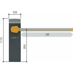 Комплект шлагбаума GARD PX 4 CAME GARD PX 4 KIT (КАМЕ) Комплект шлагбаума GARD PX 4 CAME GARD PX 4 KIT (КАМЕ)