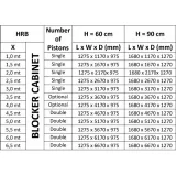 Дорожный блокиратор CAME HRB 600 HRB-40R60